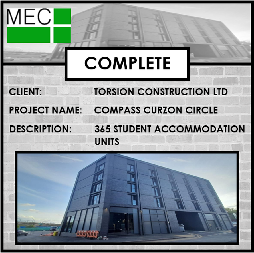 MEC complete Curzon Circle Birmingham for Torsion Construction 
